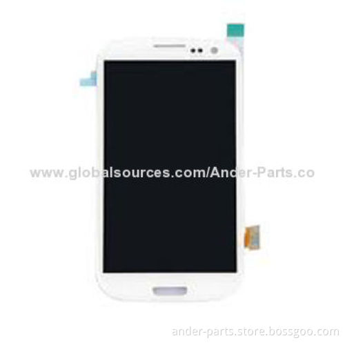 Wholesale New LCD Screen Digitizer Assembly for Samsung Galaxy S3 I747/T999/L710/I535, with Frame